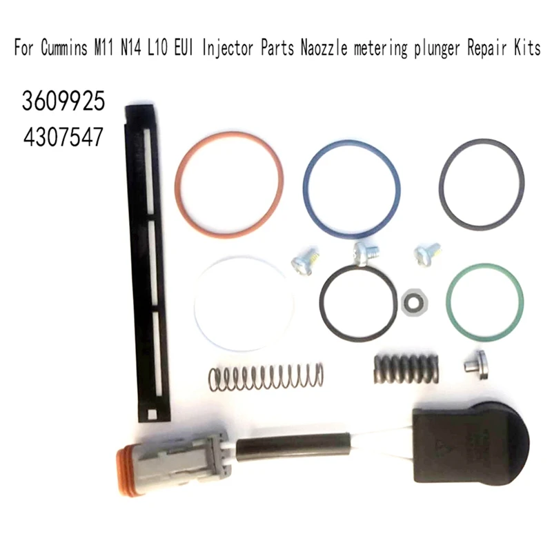 

1 комплект для Cummins M11 N14 L10 EUI аксессуары для инжекторных двигателей naoнадольный измерительный поршень, ремонтные комплекты 3609925 4307547