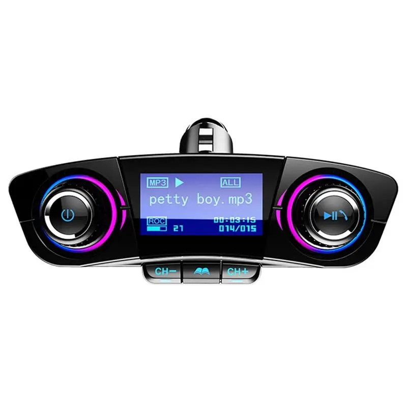 reprodutor-de-musica-para-carro-bt06-reprodutor-mp3-bluetooth-multifuncional-display-lcd-universal-multilingue