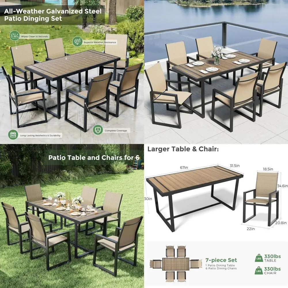 6-Piece Outdoor Din…