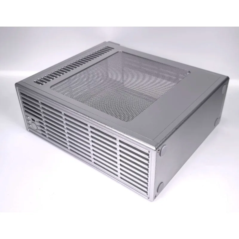 Half-height knife card computer chassis, all-aluminum chassis, version V4\ 4.9L volume