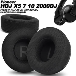 Earphone pads For Pioneer HDJ X7/X5/X10/2000DJ replacement  Earpads Mesh cloth Memory Covers Sponge Soft Protein