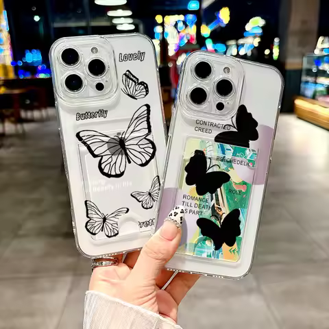 Butterfly Flowers Card Wallet Phone Case For Samsung Galaxy A71 A51 4G A31 A21 A11 A10 A20 A30 A50 A21S A22S A52S A03 Core Cover