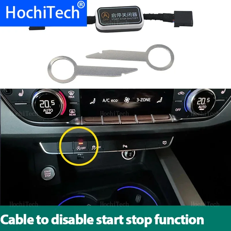 For Audi A4 S4 RS4 B9 2016-2024 Car Automatic Start and Stop Engine Off Device Control Sensor Auto Stop Canceller