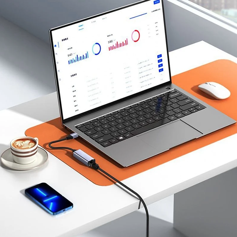 Сетевой адаптер USB к RJ45, 1000 Мбит/с