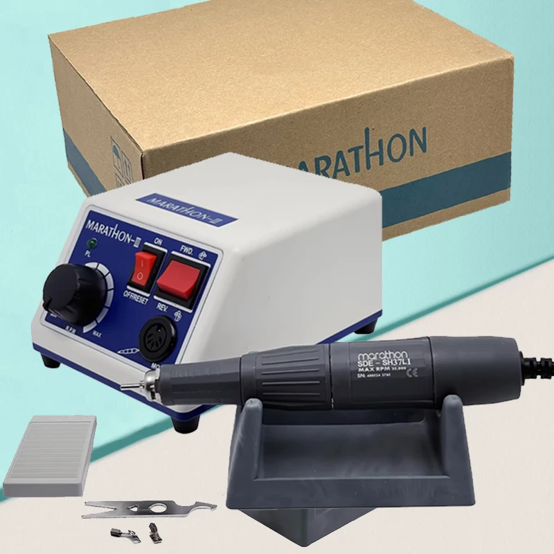 

Стоматологическая лаборатория, электрический SMT, марафонский мотор, микромотор, машина N3 + 35 кОм, H37L1, наконечник, 110 В, 220 В