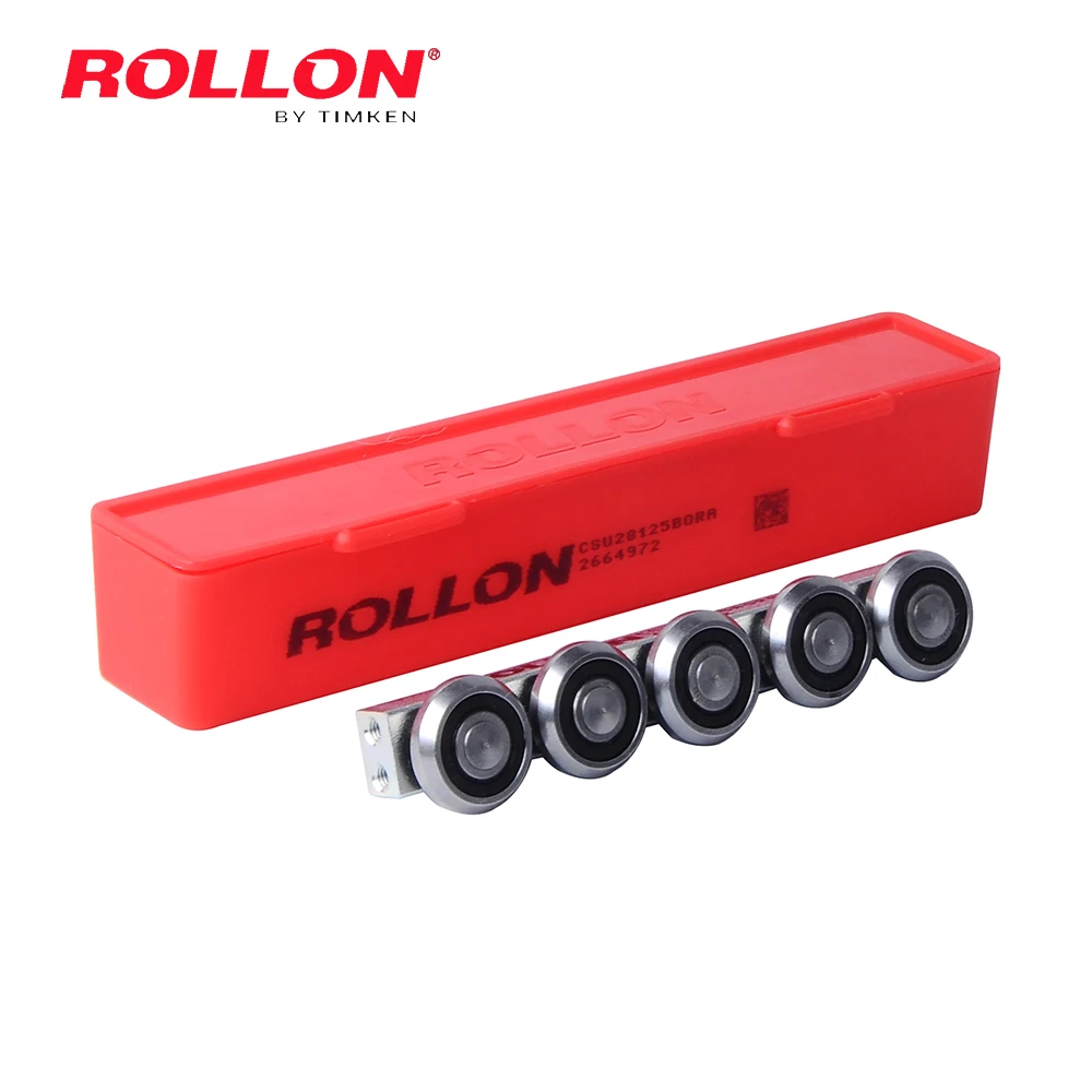 Trilho compacto Rollon original da Itália CSU28125B0RA CSU28-125 28 séries sliders CSW28-80 CSW28-100 CSW28-125 CSW28-150 guias lineares