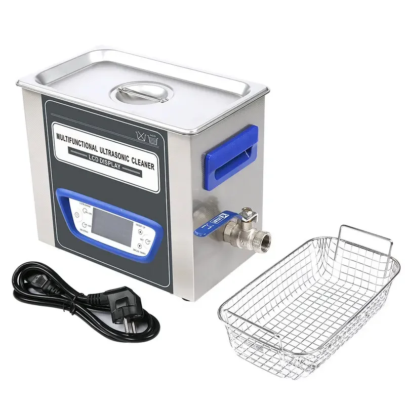 

Ultrasonic Cleaner Bath with LCD Display, Bath 1.3L TUC-13, Show the Precise Time, Temperature Power Level by DHL