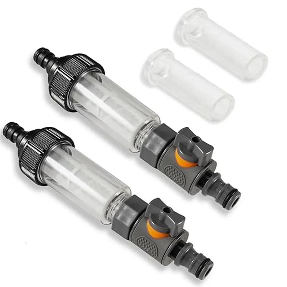 

2 Pcs With Replacement Filters With Regulating Valves RV Water Filter Equipment Water Filters Motorhome Water Filters