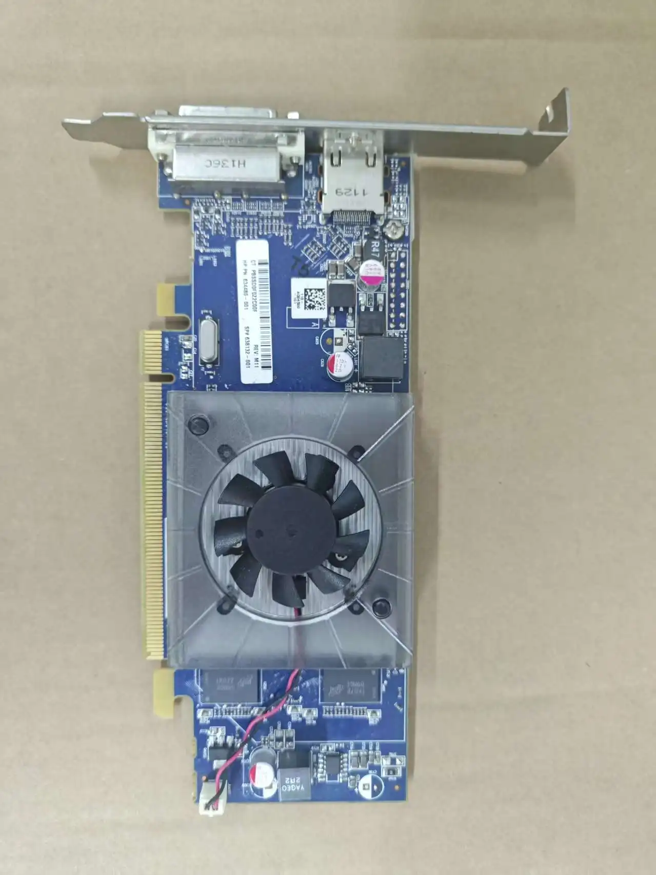 HD 6450-634480-001 graphics card Support 1GB DDR3 64-bit PCI-E 2.0 HDMI DVI  for Desktop PC Computer
