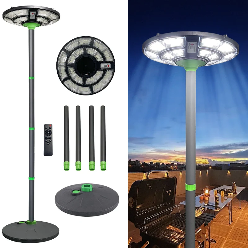 High Lumen Solar Integrated Street Lamp Movable Outdoor Courtyard Lamp Solar Charging Motion Induction Switch Lamp