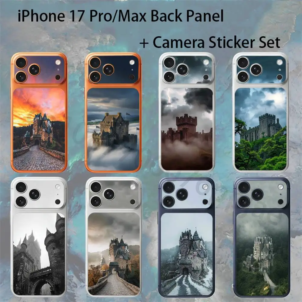 

Защитная пленка-наклейка Burg Eltz для iPhone 17 Pro Max/17 Pro, полноцветная, на весь корпус, для задней панели