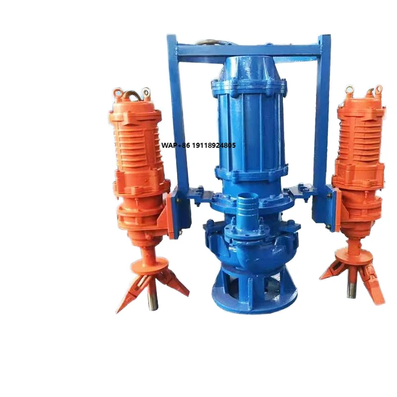 Submersible Sand Pump High Chromium Alloy Wear-Resistant Slurry Pump Pond River Dredging Mud Pump High Efficiency Sand Suction