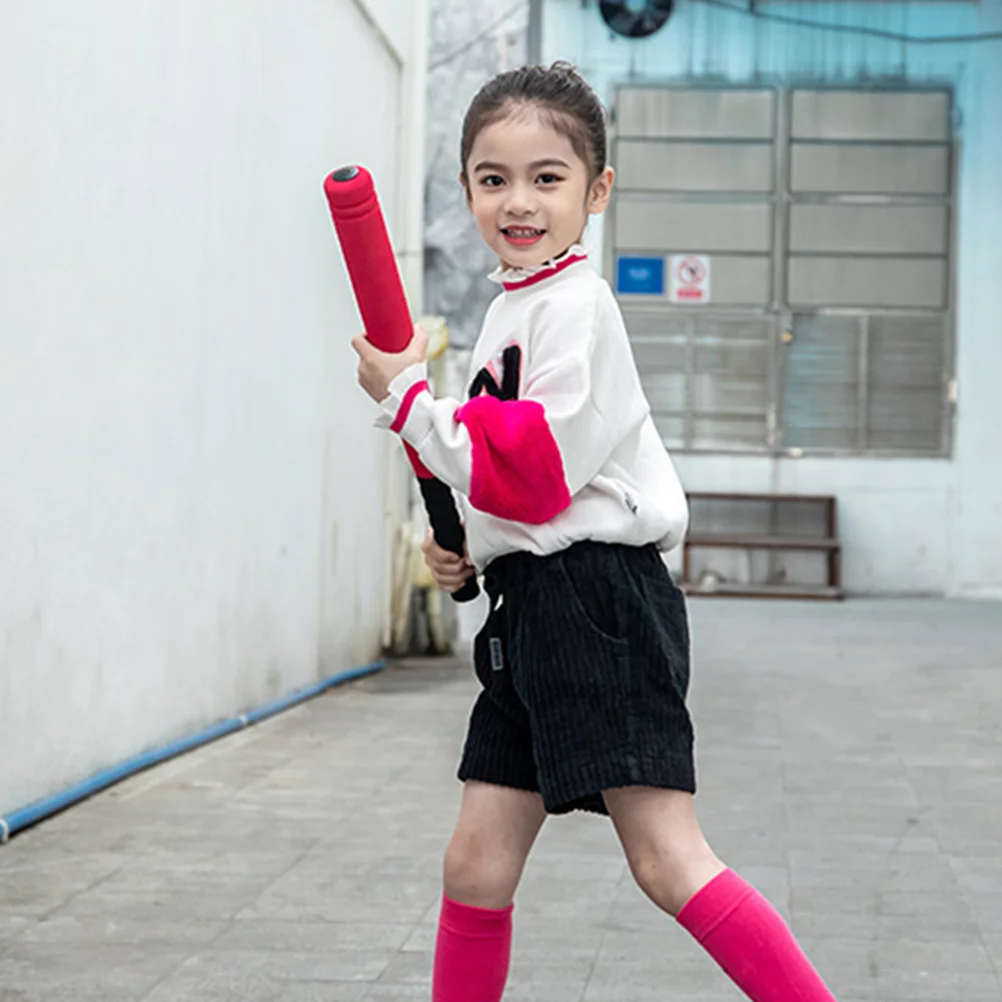 2 Sets outside Kids Toys Children's Baseball Bat Interesting Outdoor Girl Red Teenagers