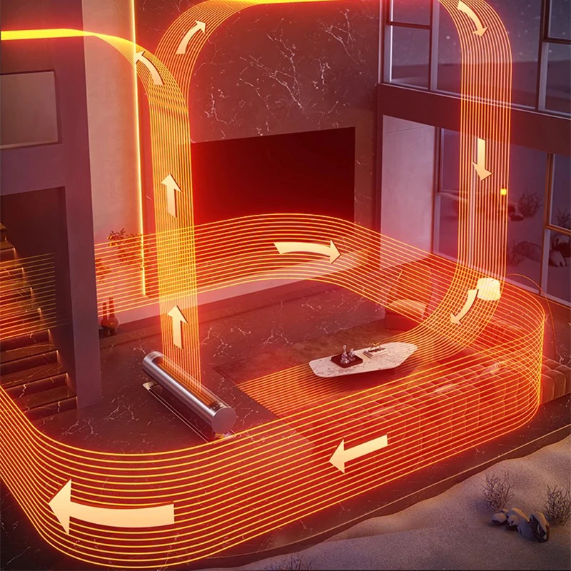 Graphene baseboard heater household energy-saving heater whole house large area electric heater saves electricity