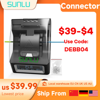 SUNLU Filament Connector For FC01 1.75mm filament easy connect For PLA PETG ABS TPU all 3D Printer filament 200Pcs PTFE Sleeve