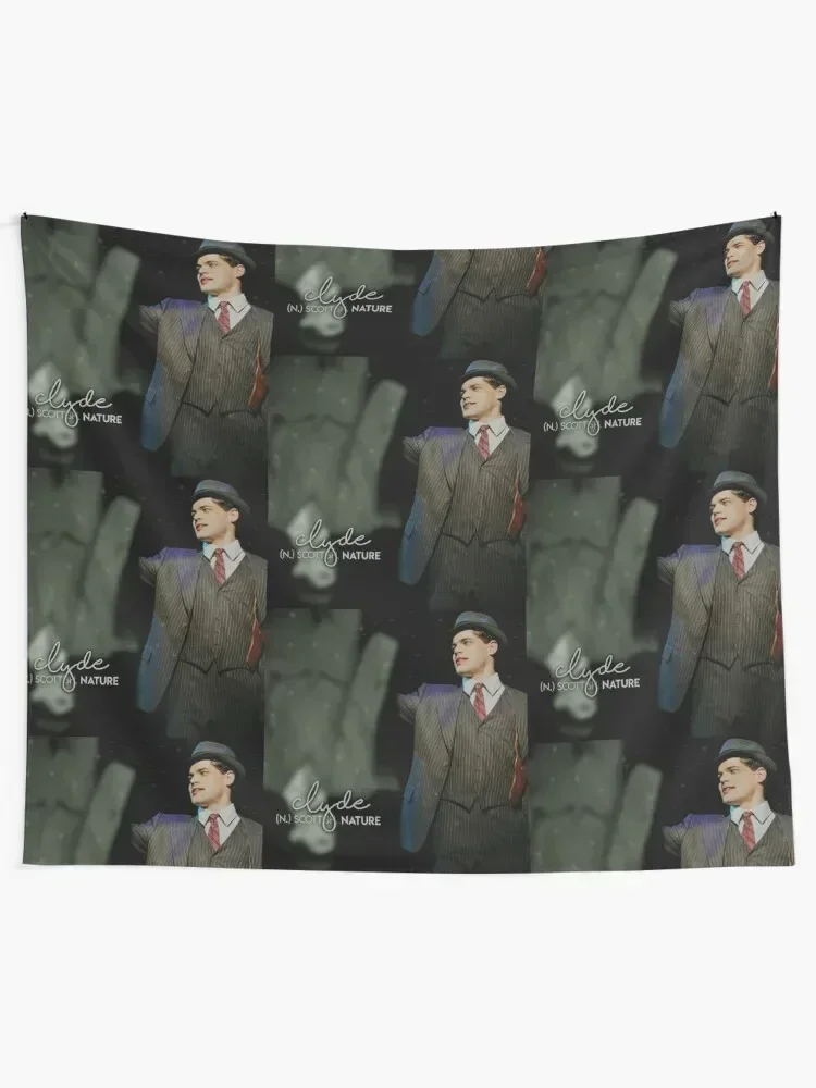 Broadway Alphabet - Clyde Barrow Tapestry Aesthetic Decoration Home Decoration Accessories Decoration For Bedroom Tapestry