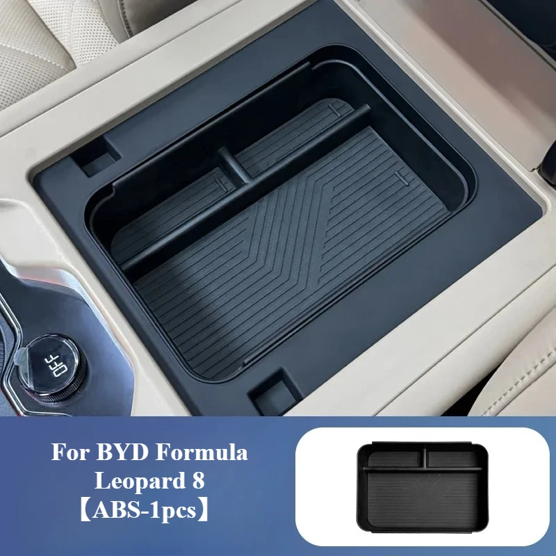 

For BYD Formula Leopard 8 Car Center Console Armrest Box Organizer Anti-slip Storage Stowing Tidying Car Interior Accessories