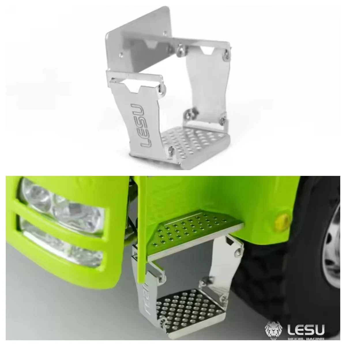Good Time RC LESU Model Cab Metal Pedal For RC 1/14 MAN TGS Hydraulic Dumper Truck Tipper Car TH05801 Rc Accessories