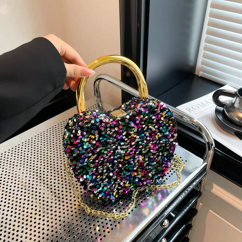 

Crossbody Bag Handbag New Niche High-end Shoulder Bag Foreign Style Chain Women's Bag