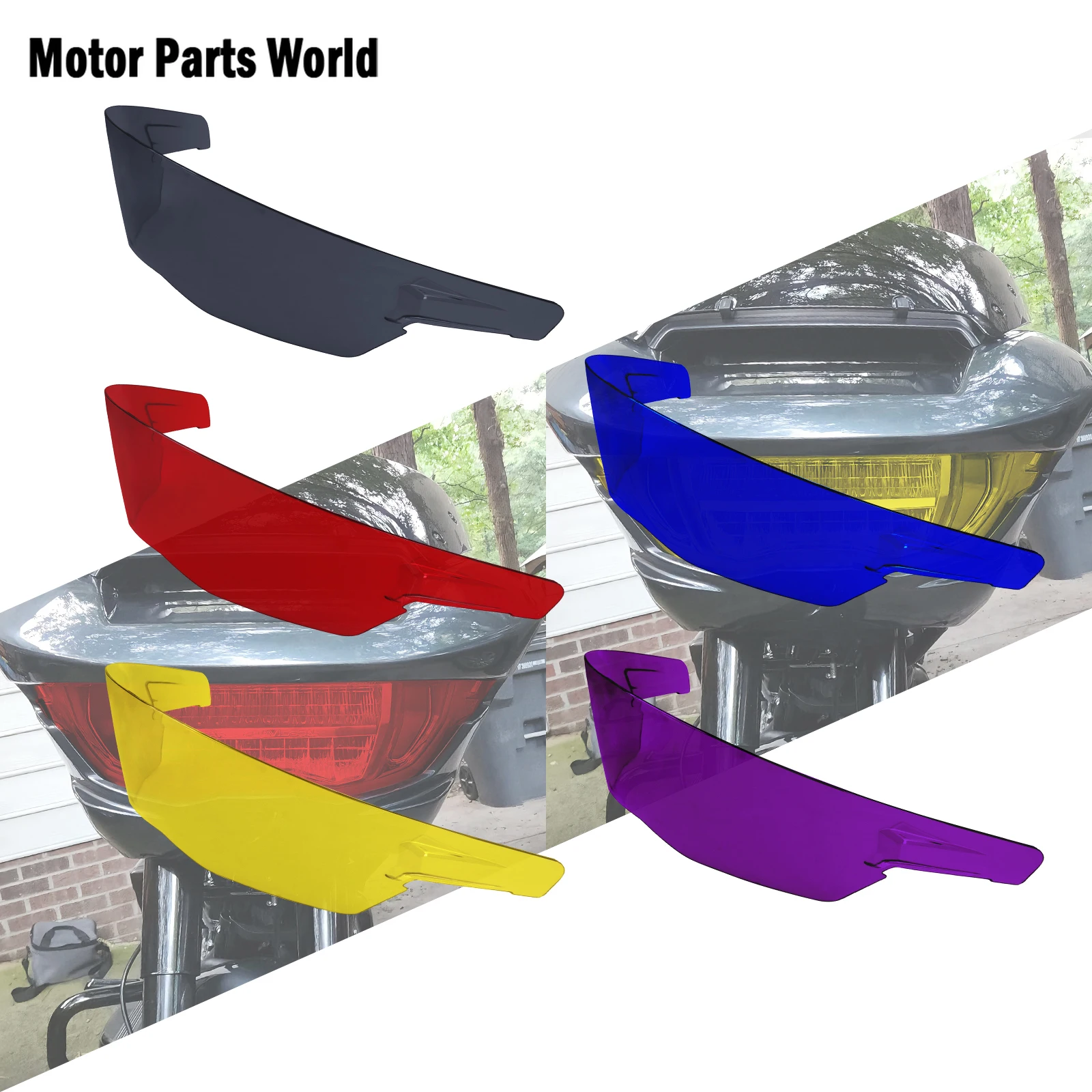 

Motorcycle Front Headlamp Protection Cover Headlight Lens Cover For Harley Touring CVO Road Glide FLTRXSE 2023-2025 ST 2024-2025