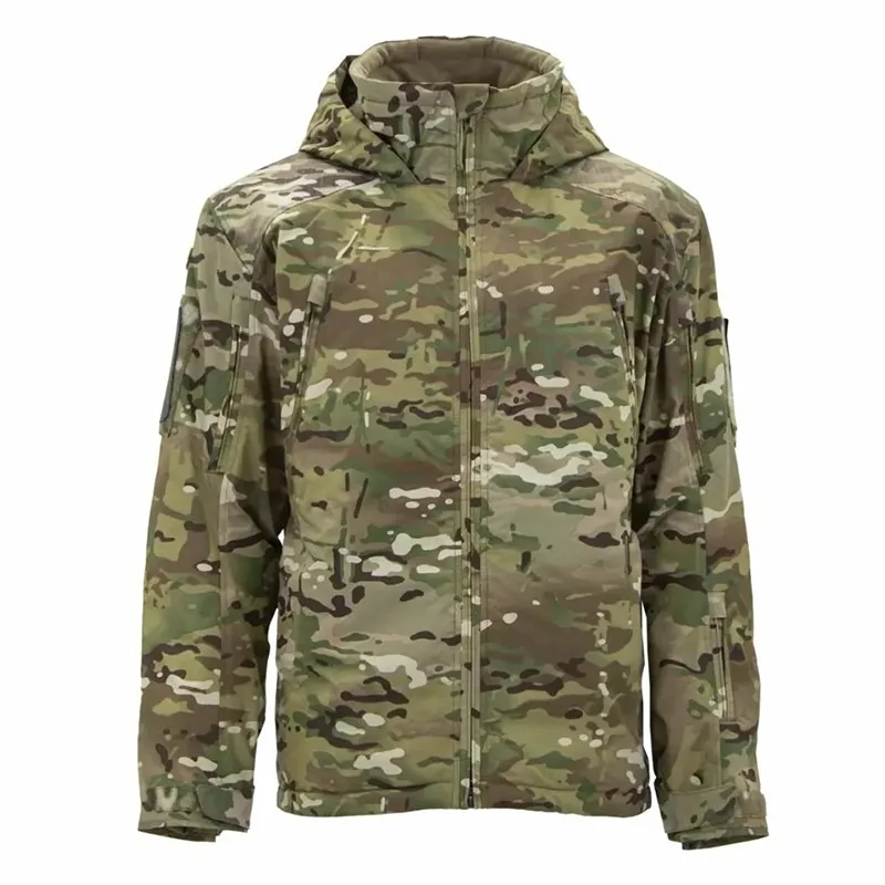 Tactical Snow Camouflage Winter Thick Windproof and Water-repellent Coat