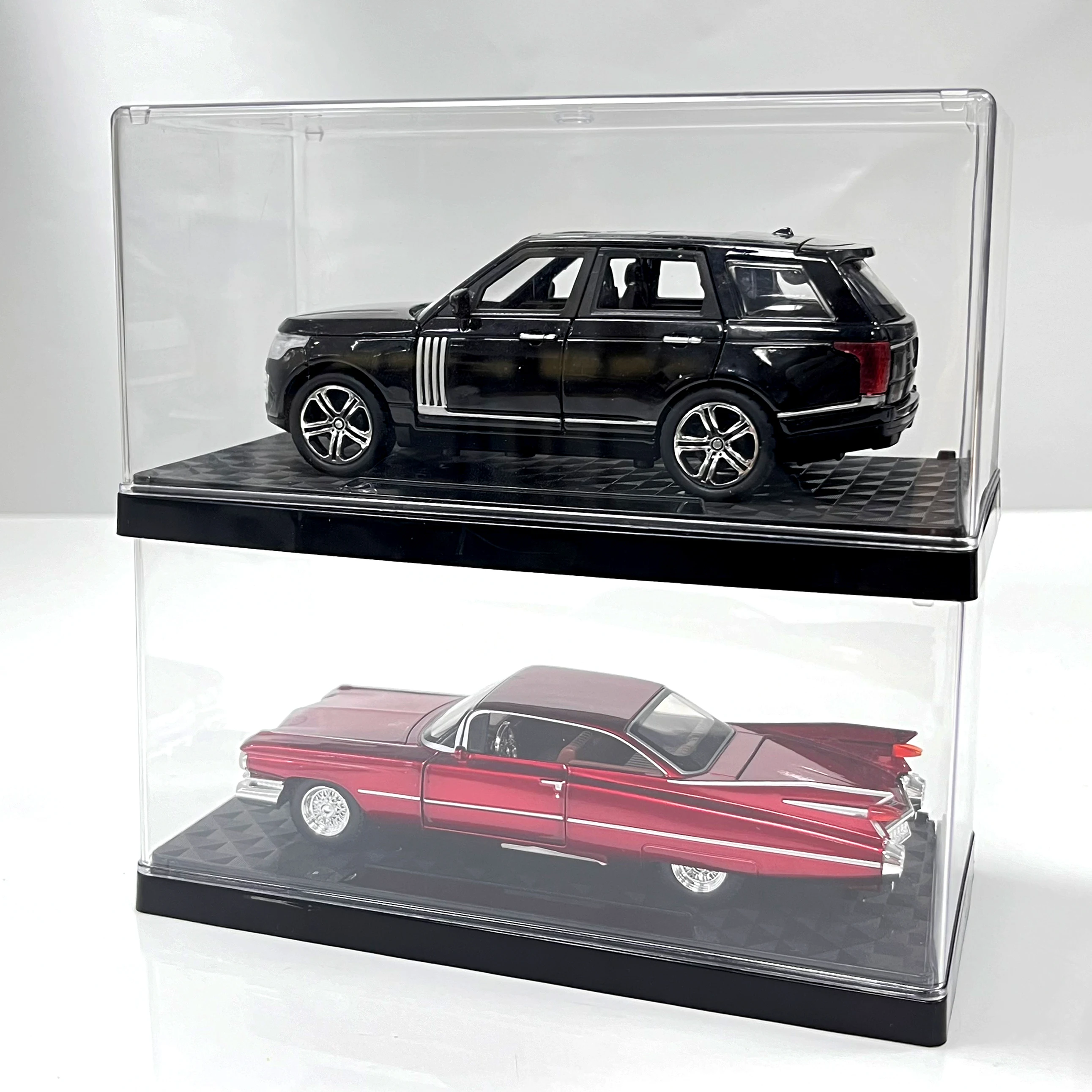 1:32 Car Display Box Stackable Storage Box Model Ornament Dust Cover Transparent Handmade Blind Box Acrylic High Display Boxs