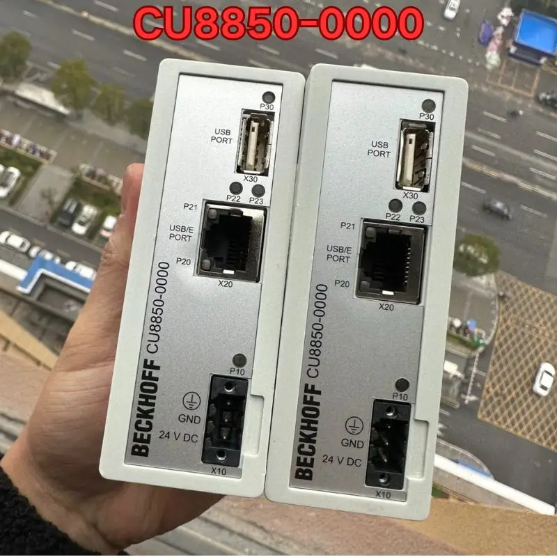 Second-hand PLC module CU8850-0000 function test is normal