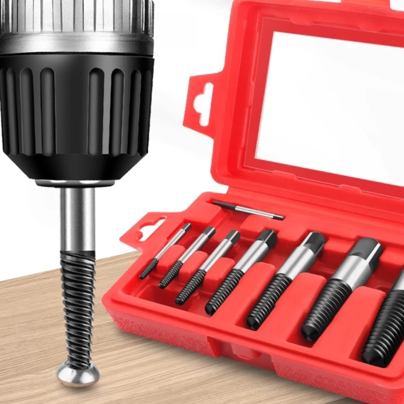 

Broken wire extractor screw removal tool sliding wire broken end water pipe reverse wire sliding tooth faucet