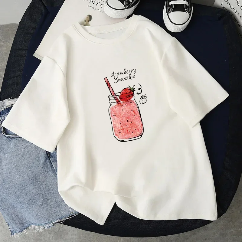 Women T Shirts Funny Kawaii Cute Shiba Inu Dog Print T-shirt Women Summer Loose Harajuku T Shirt Streetwear Clothes Tops Tees