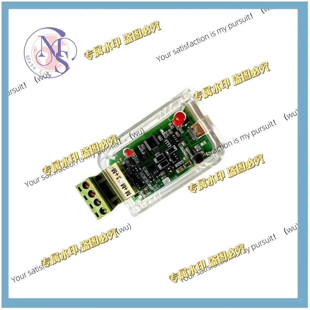 300-19200 baud rate USB to M-Bus master module Type-C is suitable for water meter, heat meter, gas meter communication