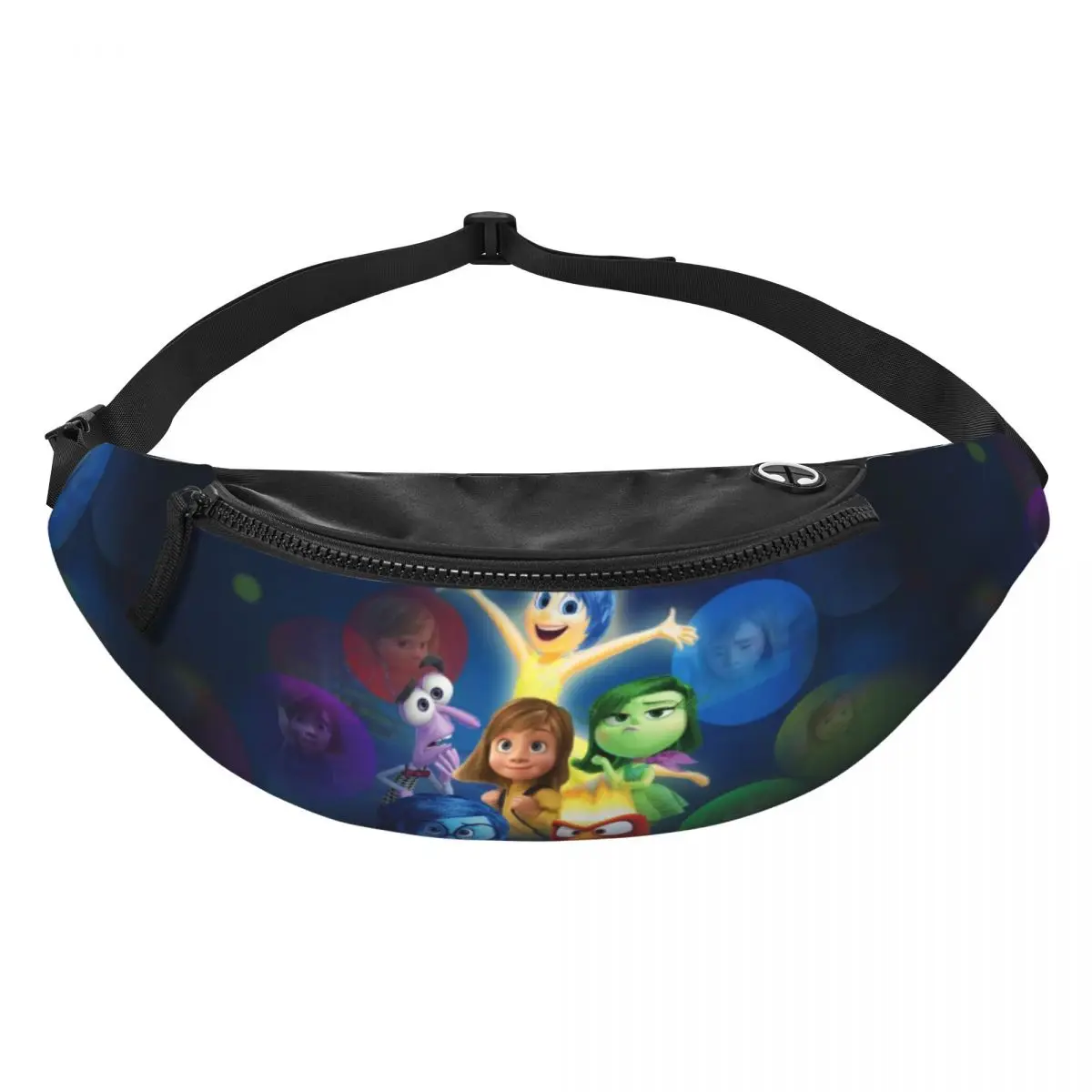

Стильная поясная сумка I-Insides с мультяшным принтом для путешествий, унисекс, через плечо, для телефона и денег