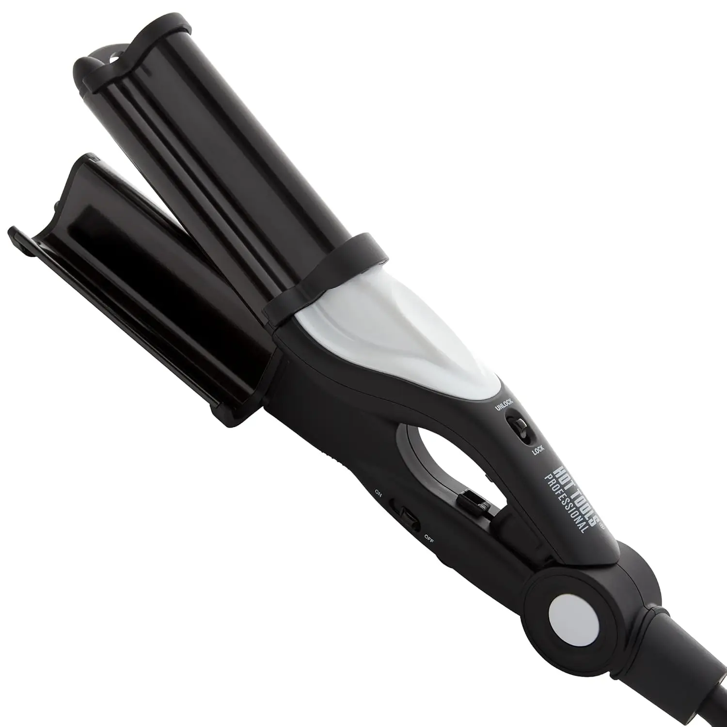 Nano Ceramic Deep Waver for Frizz-Free, Shiny Beach Waves | Professional Styling Tool