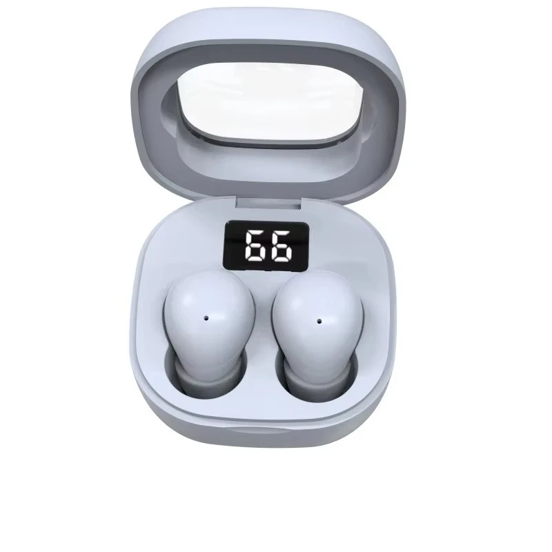 Ultra-thin Invisible Sleep Bluetooth Earbuds, Tiny Wireless Headphones with HiFi Audio & Digital Battery Indicator for Sleep Use
