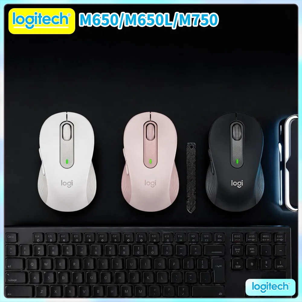 M750 Bluetooth Mouse Quiet Silent Click Buttons Smartwheel Scrolling Twenty Month Battery Laptop Practical Pick Tool