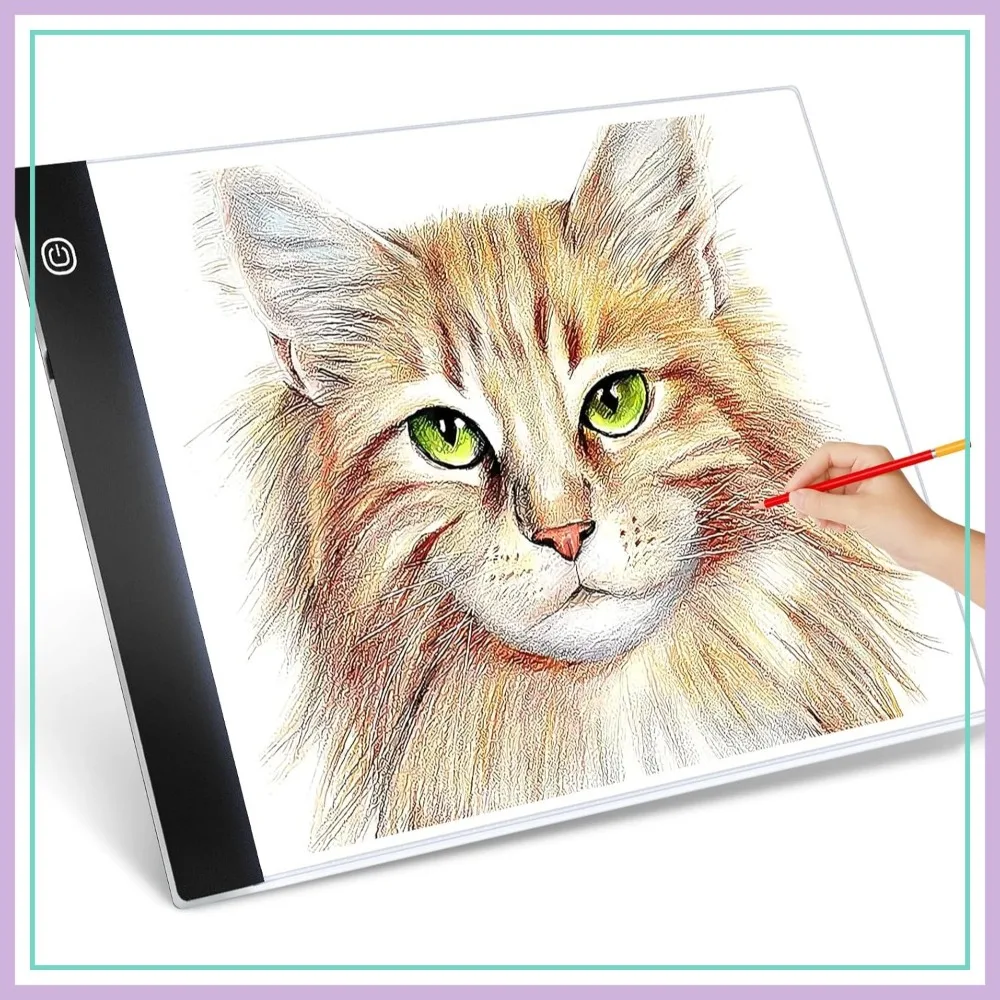 

Ultra-Thin A4 Diamond Art Light Board for Painting, Tracing, Drawing, Tattoo, Weeding Vinyl, Sketching