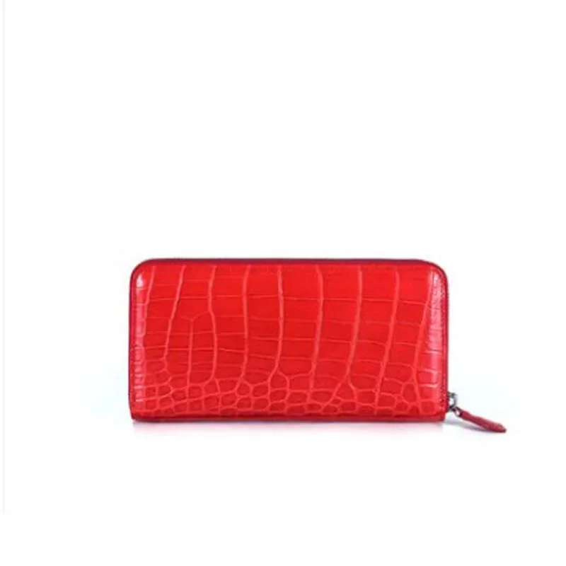 

moben crocodile leather women wallet female fashion female bag long women clutch bags female bag