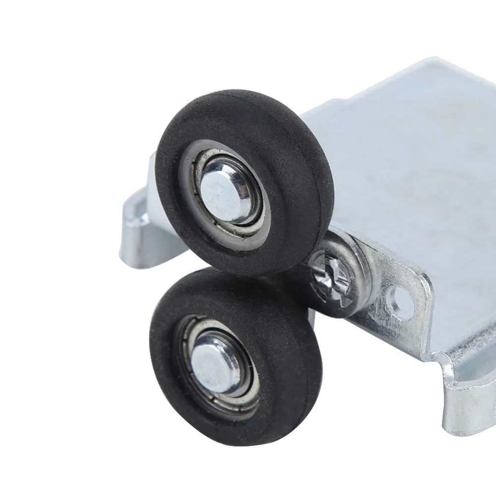 Replacement Ball Bearings Sliding Door Roller Smooth Durable Closet Door Pulley Door Roller Assembly Bypass Door
