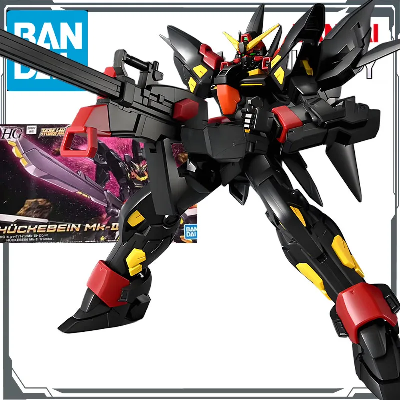 Bandai KIT de modelo Original GUNDAM HG HÜCKEBEIN Mk - II Trombe & HÜCKEBEIN Mk -III & HÜCKEBEIN Mk -II 1/144 figuras de juguete para ensamblaje