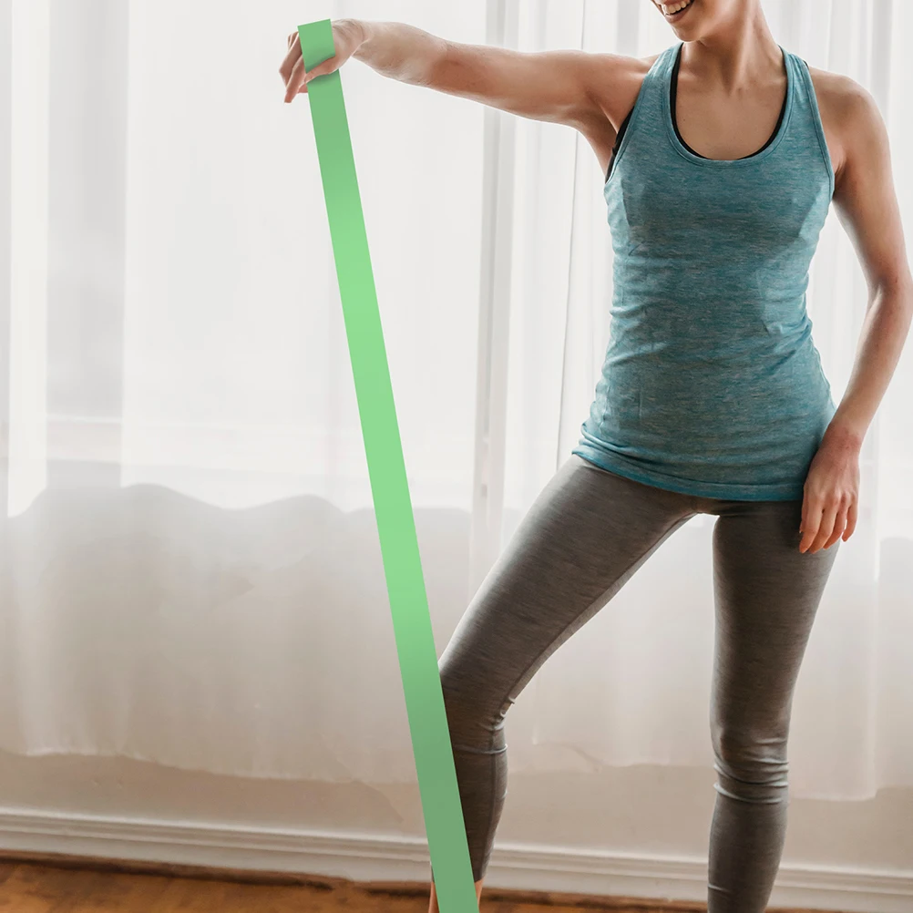 

5pcs Resistance Bands Set For Yoga Pilates Stretching Strength Training Workout Elastic Band Home Gym Fitness Leg Stretcher