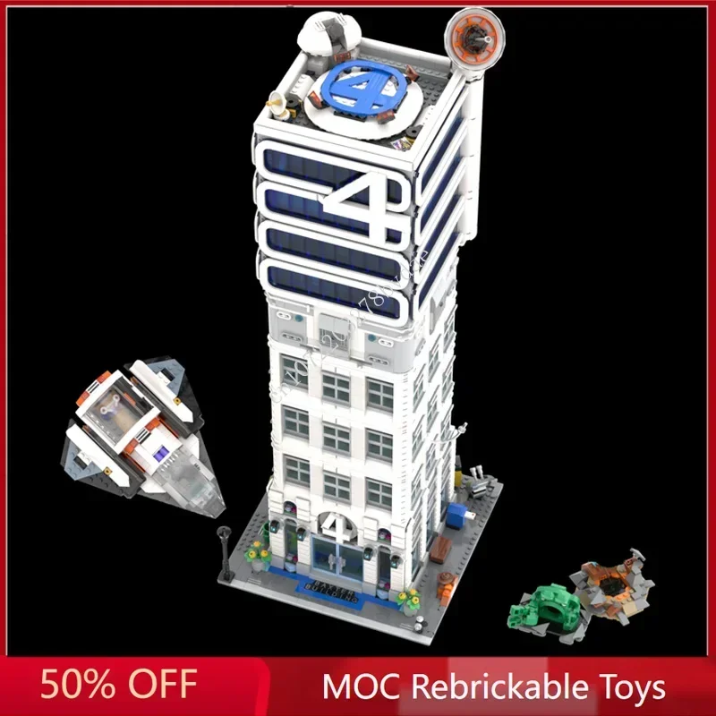 6185PCS Customized MOC Classic Space Academy Building Blocks Collection Technology Bricks Creative Toys Xmas Gifts