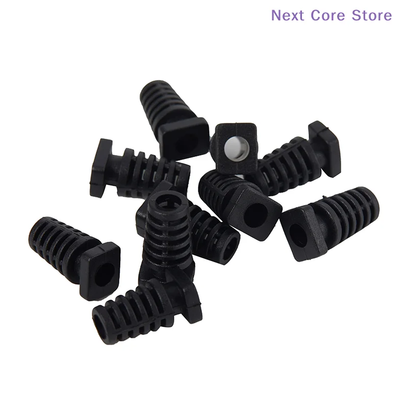 [NC]10Pc 4.1mm Cable Gland Connector Rubber Strain Relief Cord Boot Protector Wire Cable Sleeve Cellphone Charger Power Tool[NC]