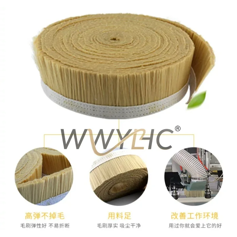 100×70mm Soft Wool Dust Brush Gold Black White for Engraving Cutter Vacuum Cover Countertop Cleaning