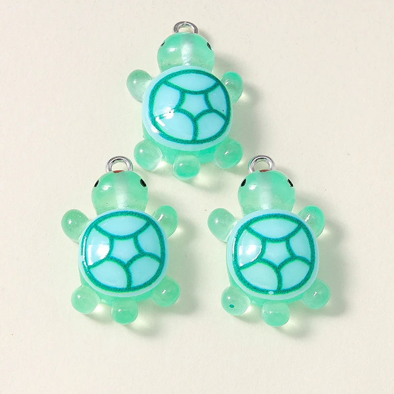 20 Stück niedliche Anhänger mit Meereslebewesen, Delfin, Schildkröte, für die Schmuckherstellung, Ohrringe, Halsketten, Armbänder, DIY-Bastelzubehör – Detail 18