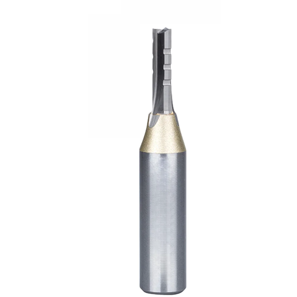 For Woodworking Wood Router Bit Trimming Cutter Efficient Wood Trimming Tool Woodworking Tool Silver Clean Cuts Reduced Chipping