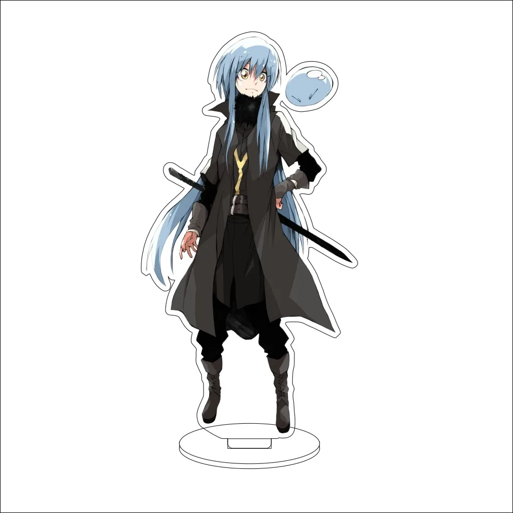 16CM Anime Cosplay Acrylic Stand Ornaments Rimuru Tempest Diablo Veldla Tempest shuna Shizue Izawa Figure Stand Halloween Gifts