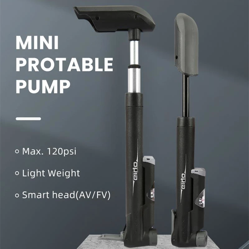 GIYO Bicycle Mini Portable Pump 120psi Hand Air Pump MTB Road Bike Schrader & Presta Bike Tire Air Inflator mini air compressor
