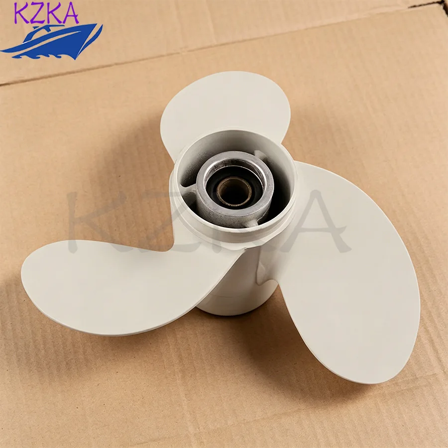 683-45941 Propeller 683-45941-00-EL 9 1/4 X 12 For Yamaha 9.9-15Hp Aluminum 8 Spline Teeth Engine Accessories