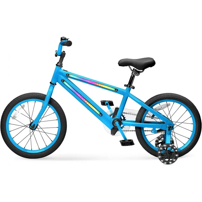 AQJetson Rider Kids' -up Unisex Bike,LED up Frame,3 Different Light Modes