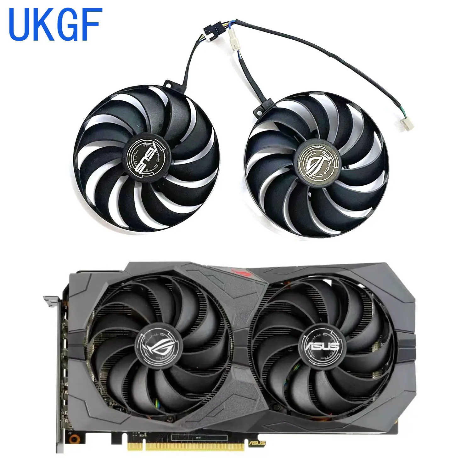 Brand new 95MM 6PIN FDC10U12S9-C GTX1660 GPU fan for ASUS ROG Strix GTX 1660 1650 SUPER GTX1650S GTX1660S cooling fan