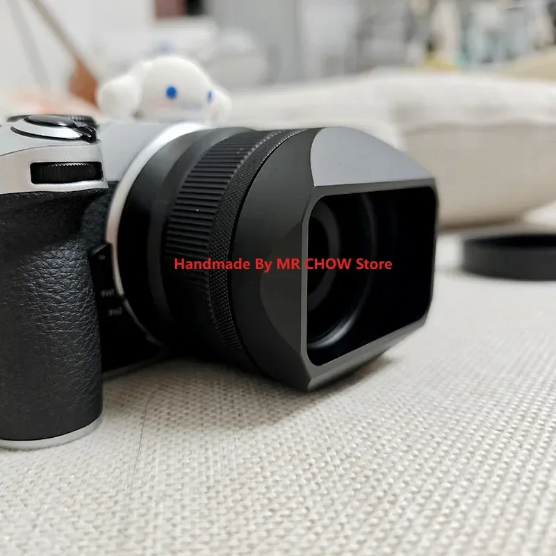 

Design For Nikon NIKKOR DX24 f/1.7 Metal Square Lens Hood With Free Hood Cap